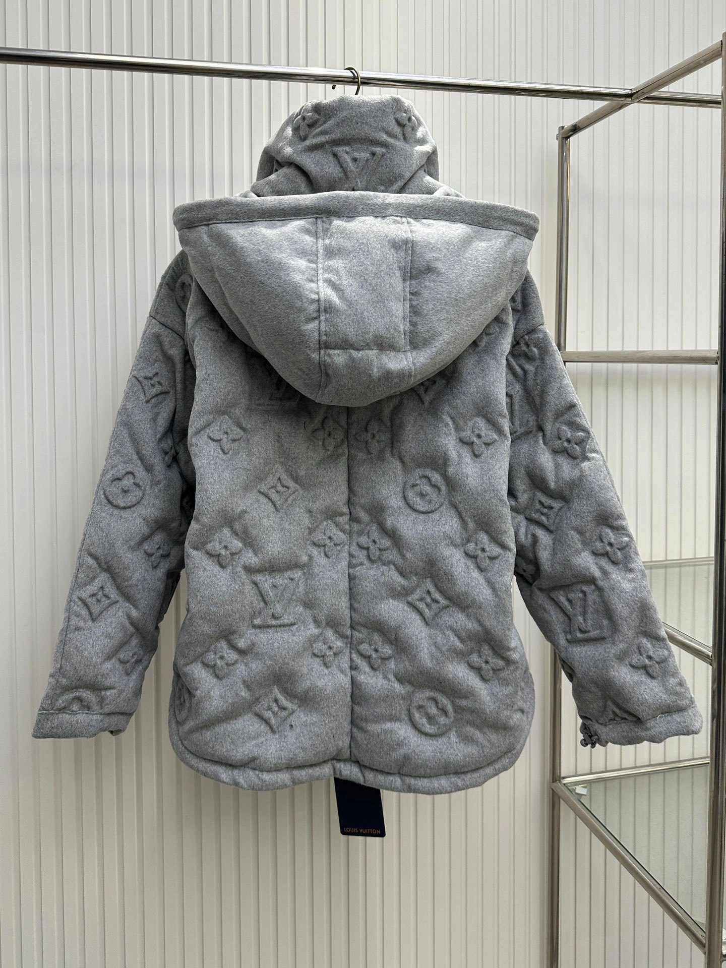 wg.luxury-8V wool Down jacket white goose down 2colour item:E-F405I2295-2H